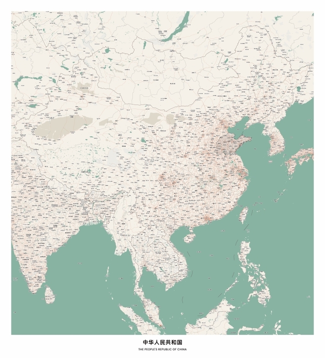 中国中国地图底图电子版素材