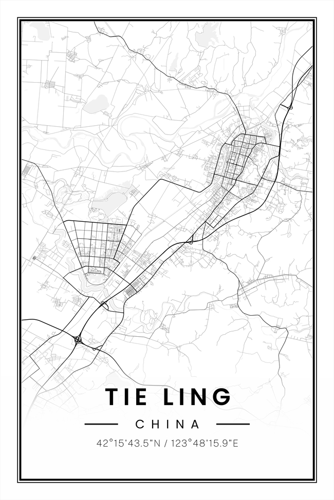 中国铁岭市地图底图电子版素材